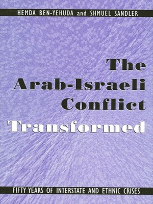 cover image of The Arab-Israeli Conflict Transformed